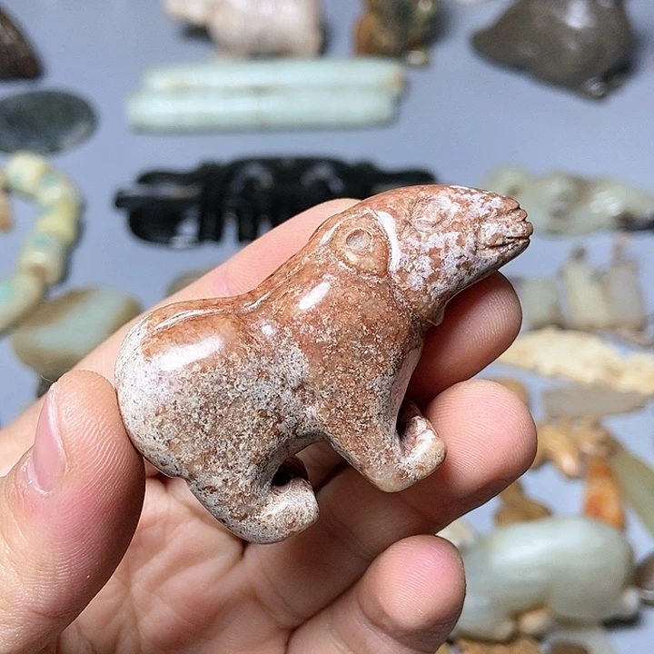 和田玉未镶嵌颈饰57