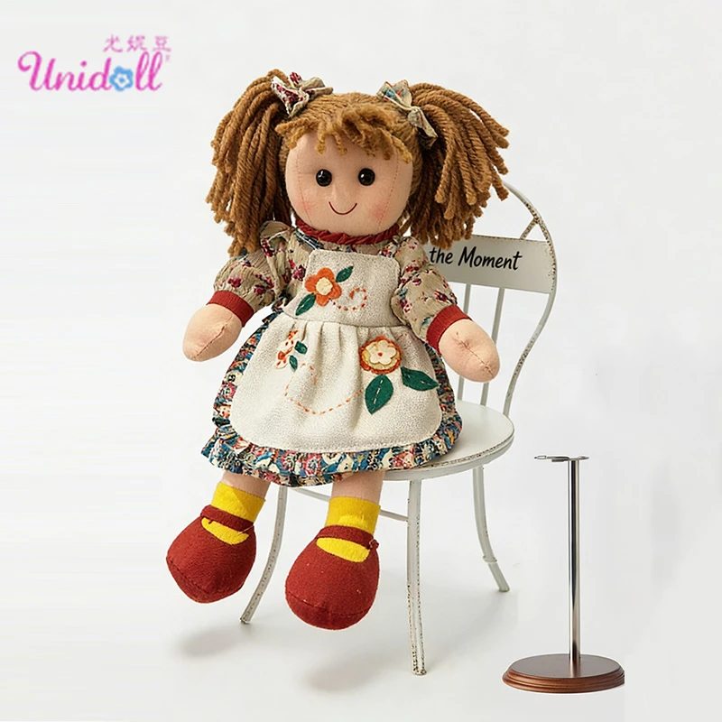 【尤妮豆】UNIDOLL经典系列手工布娃娃可爱玩偶毛绒玩具送女生礼物