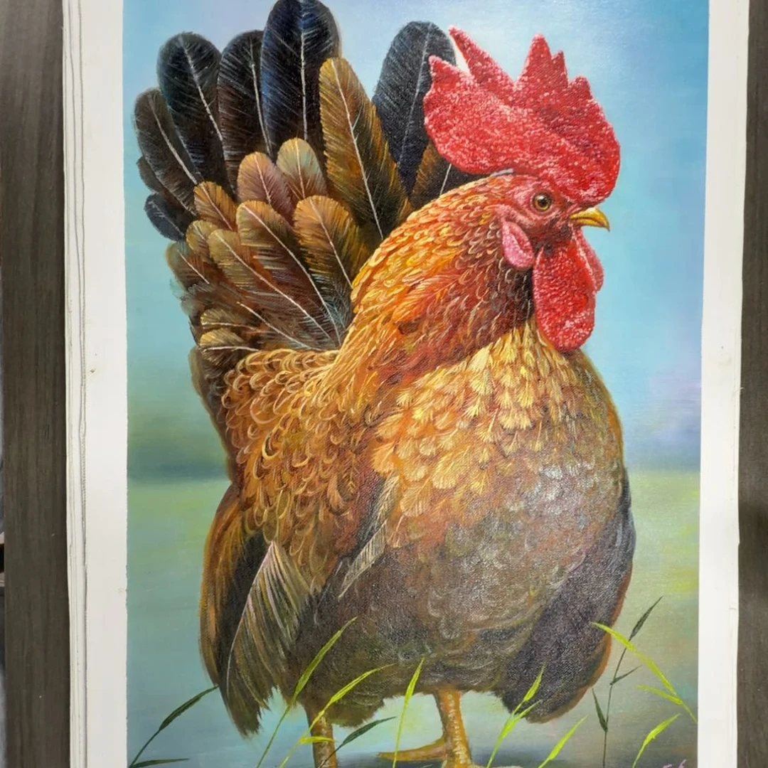 油画加油加油努力加油努力