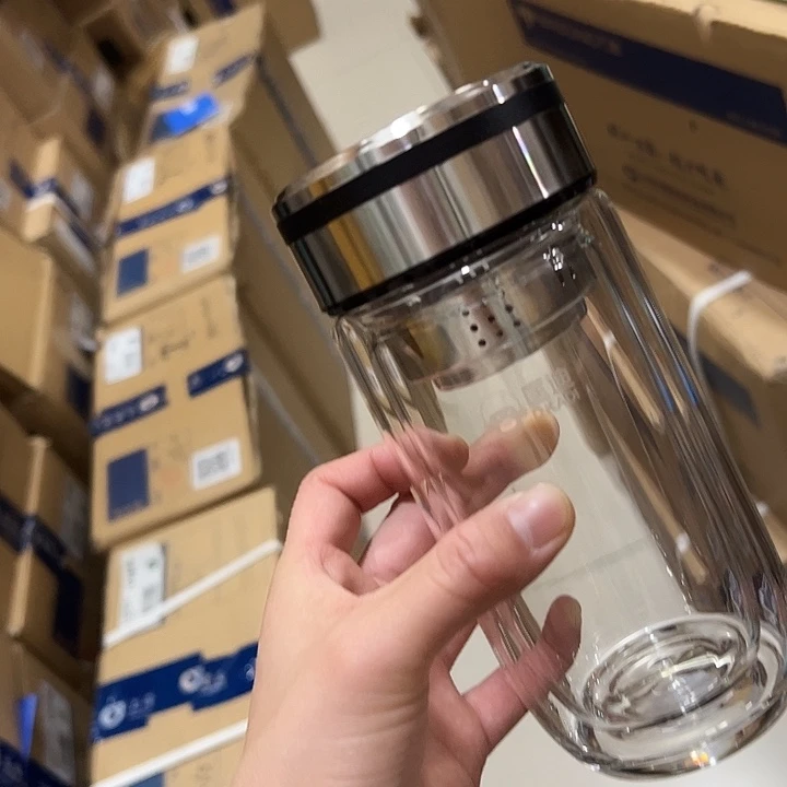 匡迪 390ml  鹅蛋杯黑 玻璃杯