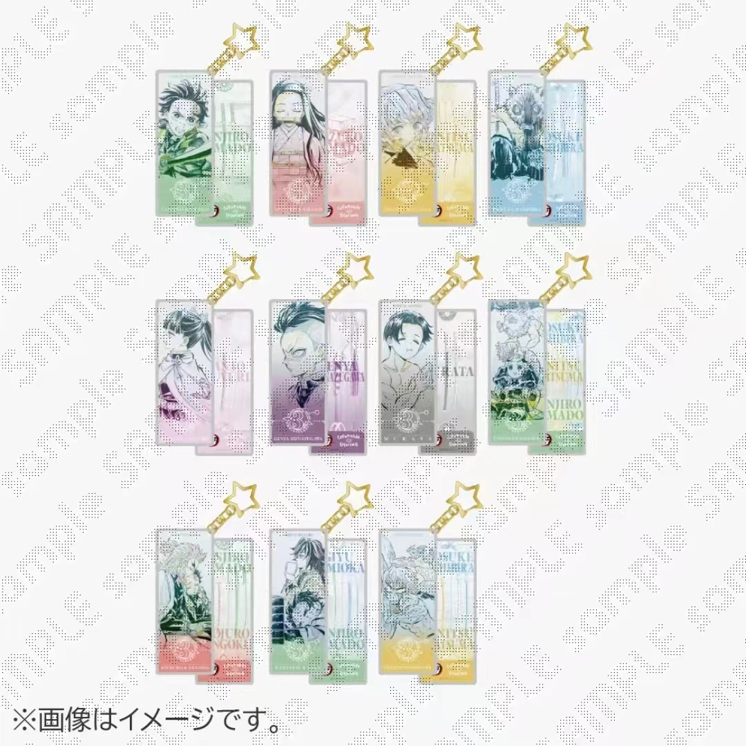 【KT拆谷谷】日谷鬼灭之刃dining三周年系列挂件透卡 吧唧盲盒代拆