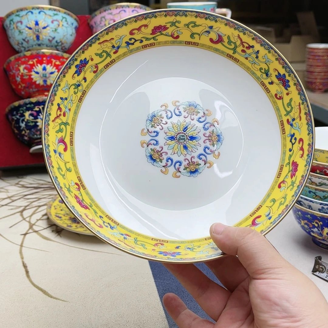 【闪购商品】珐琅8英寸2深黄。。。。