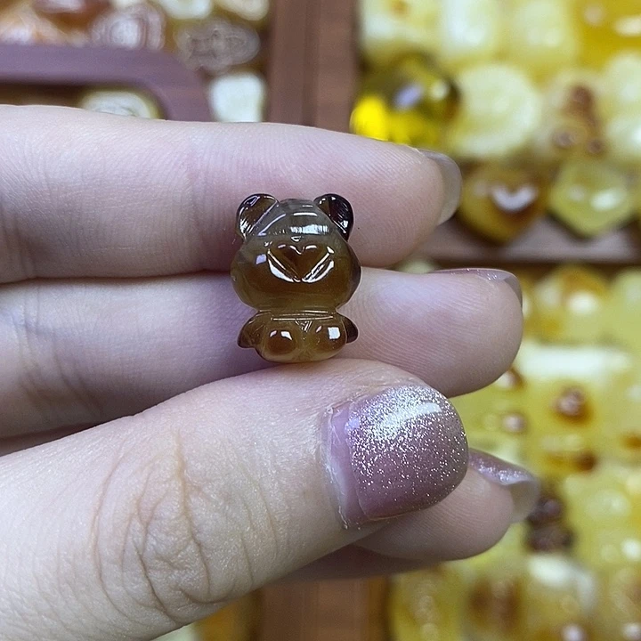 橄榄核吊坠小熊熊全品