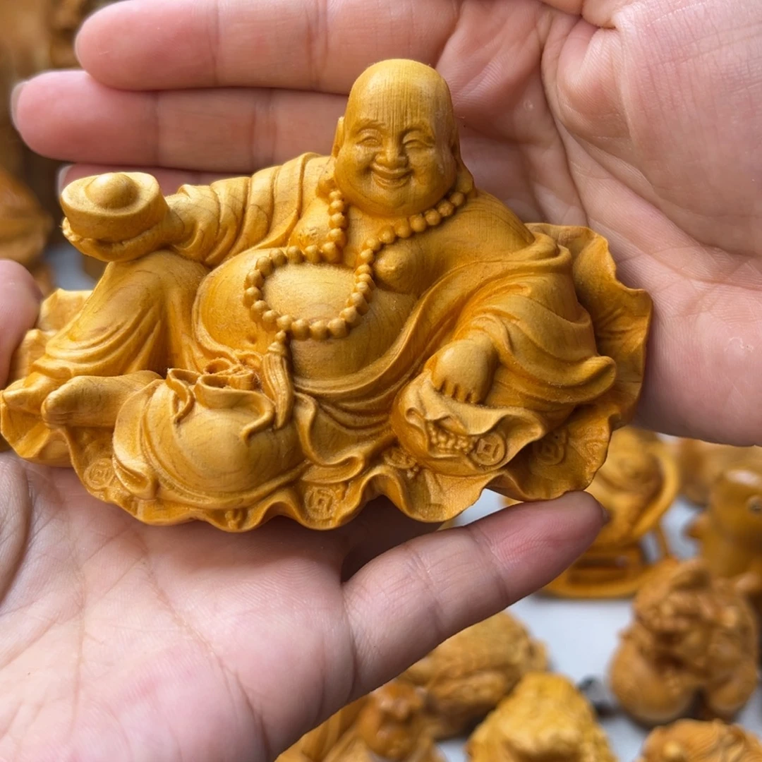 红****柏木（崖柏）荷叶弥勒