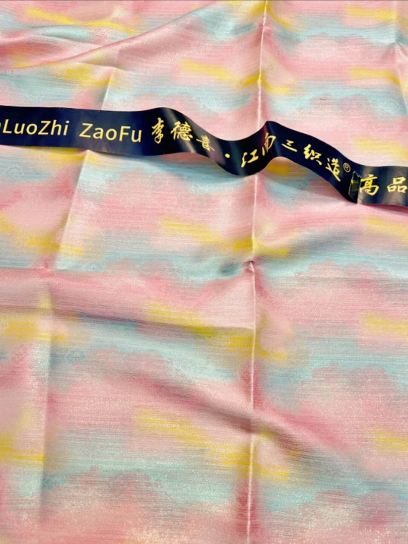 灿若舒锦全丝名家宋锦李德喜宋锦品牌宋锦手作做包包发夹葫芦