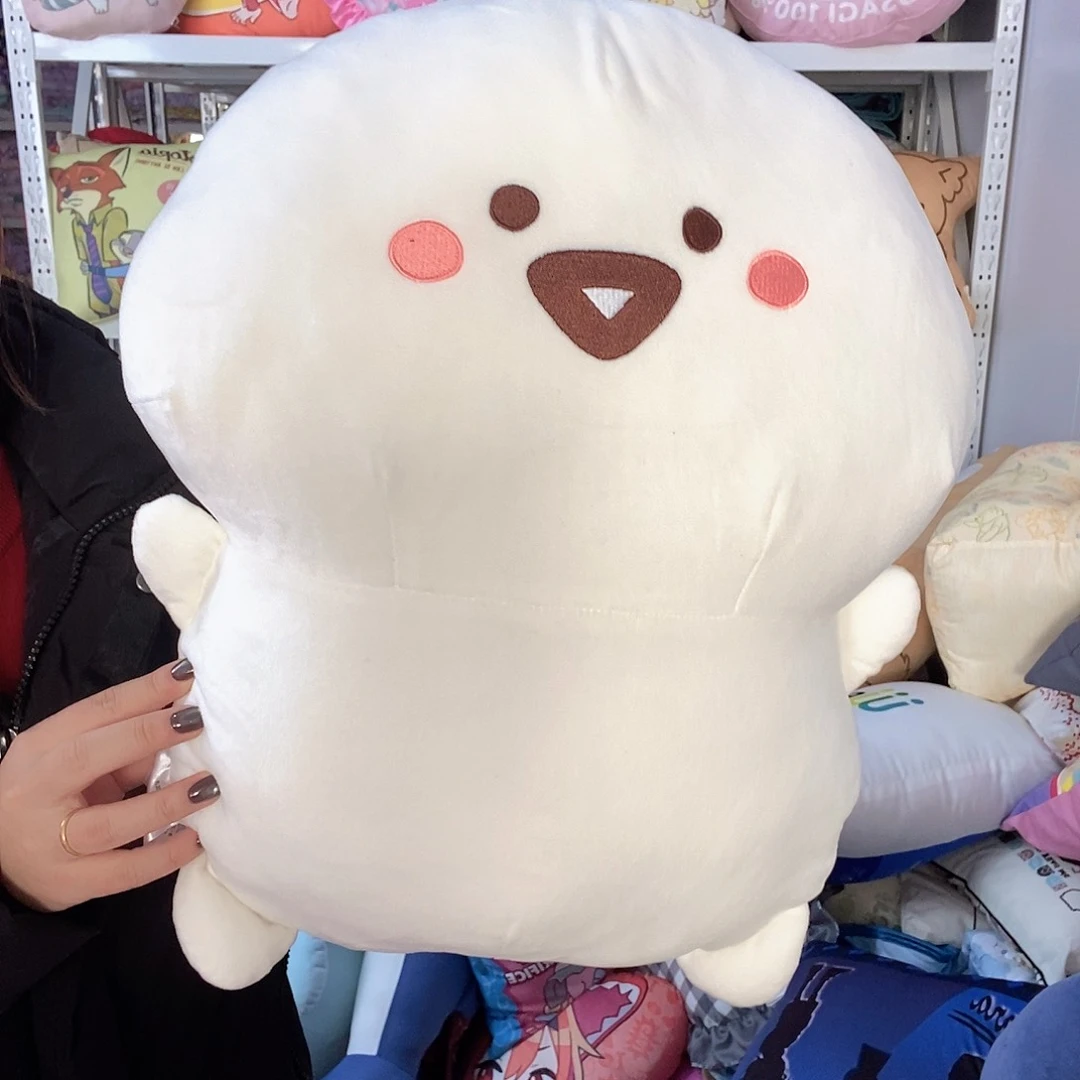 文具君立体刺绣抱枕一个