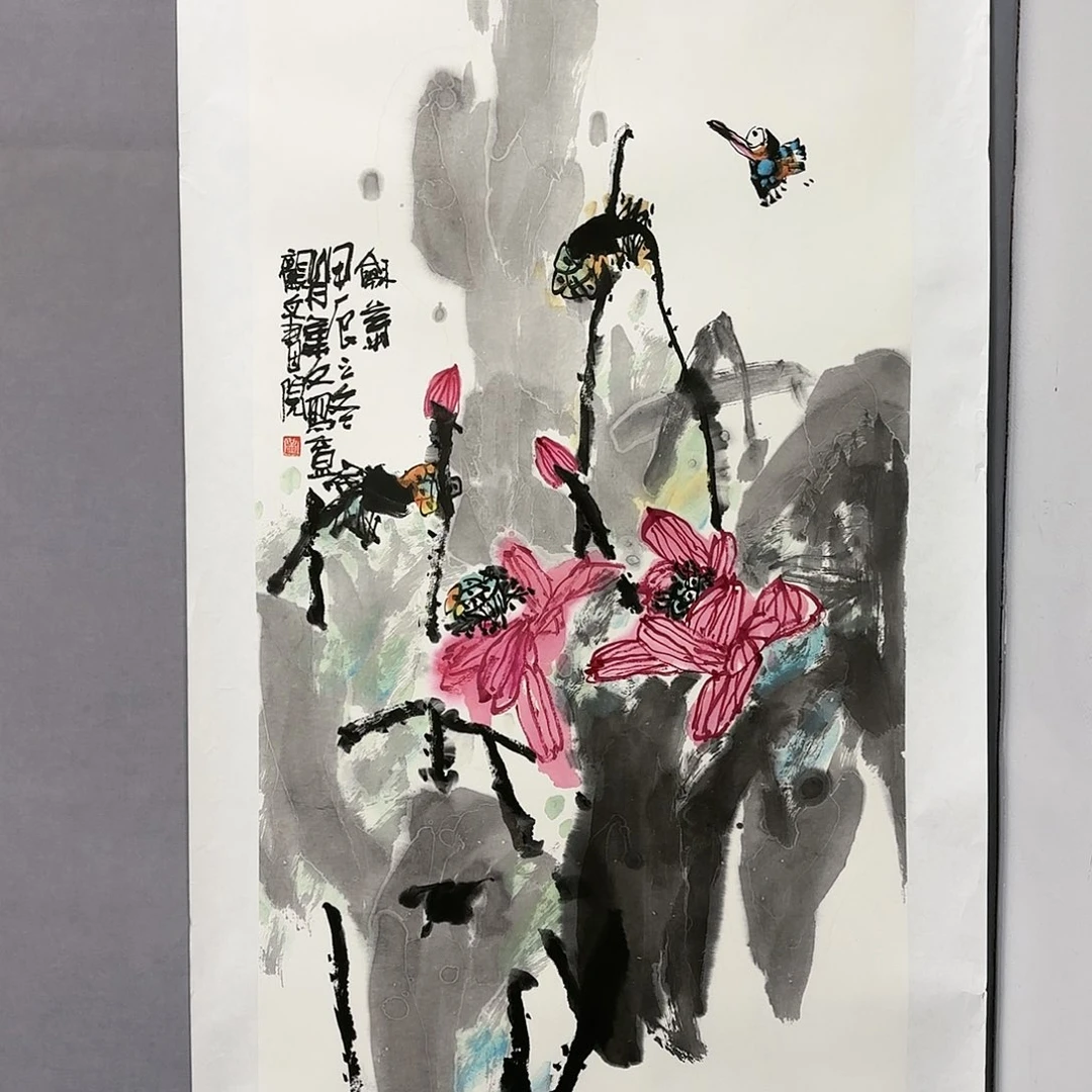 国画国画纯手绘作品请放心去藏