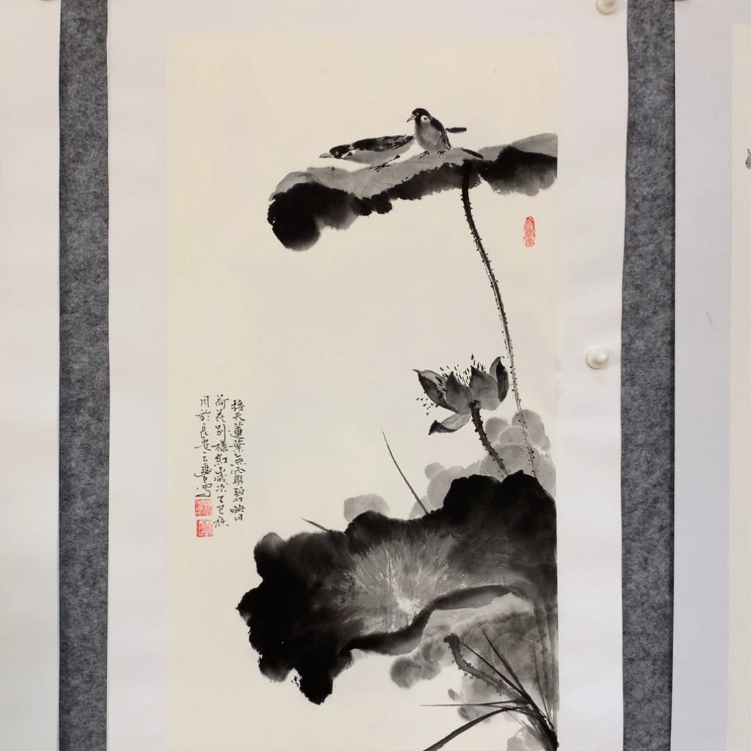 t***w国画花鸟作品写意
