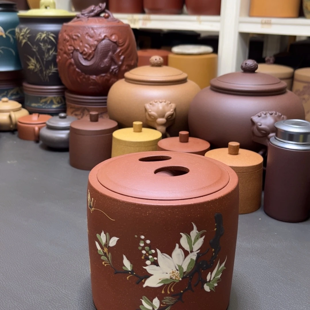茶叶罐紫砂紫砂茶具