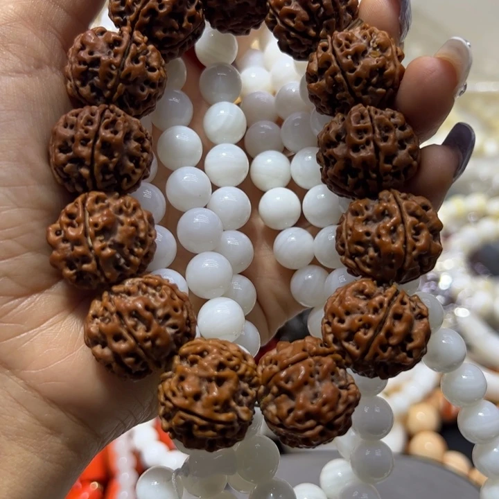 核桃手串/手链1.0/108高冰透微瑕