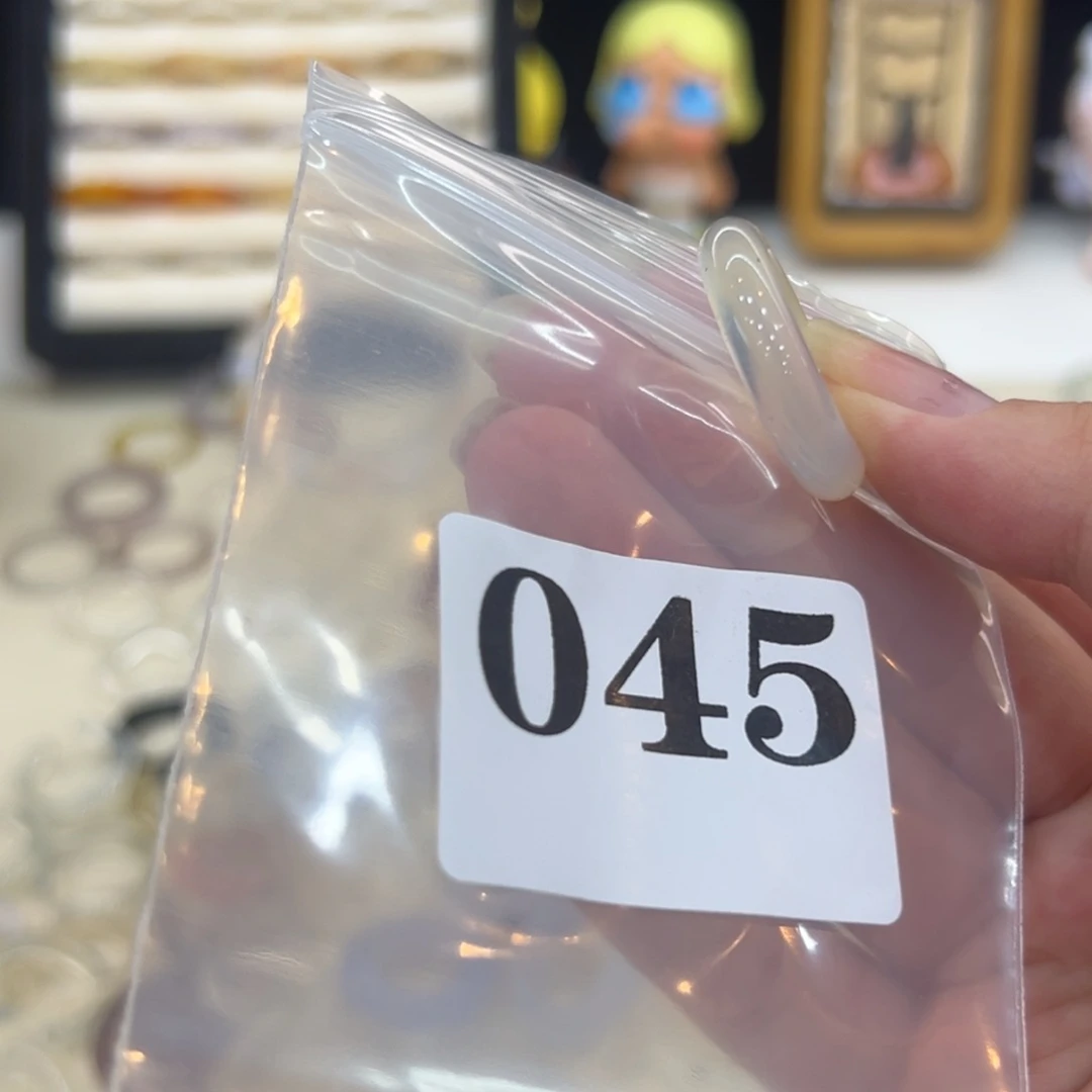 玛瑙/玉髓戒指合金45港18