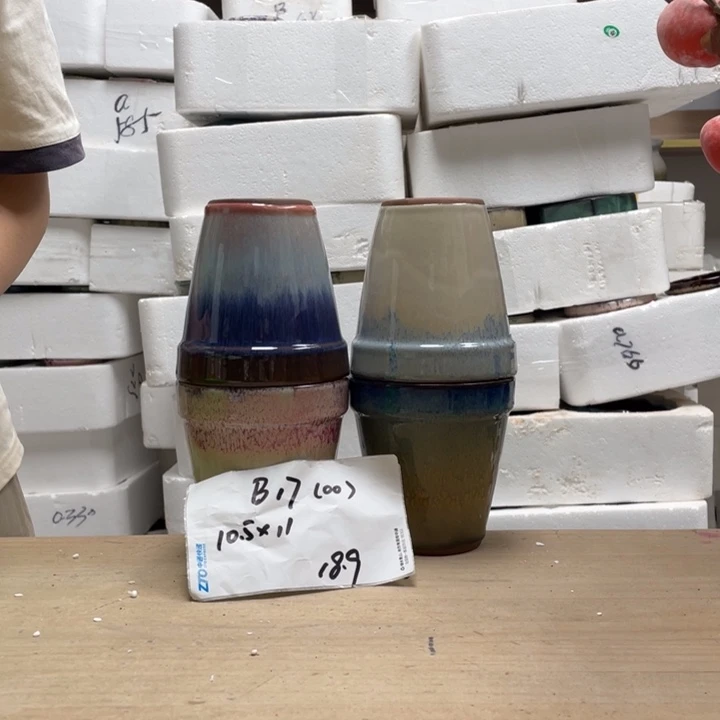 粗陶多肉花盆微瑕1700