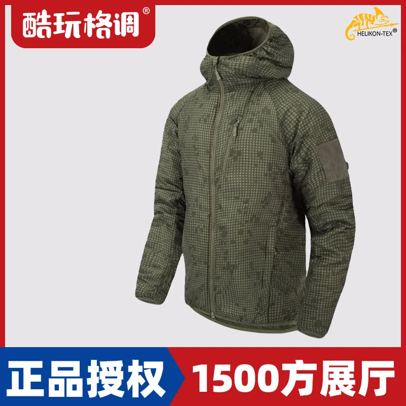 HELIKON赫利肯WOLFHOUND猎狼犬连帽款防风保暖棉衣夹克带帽外套男