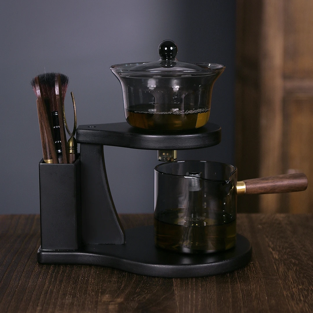 玻璃自动茶具懒人泡茶神器功夫茶具套装2025新款家用磁吸泡茶壶