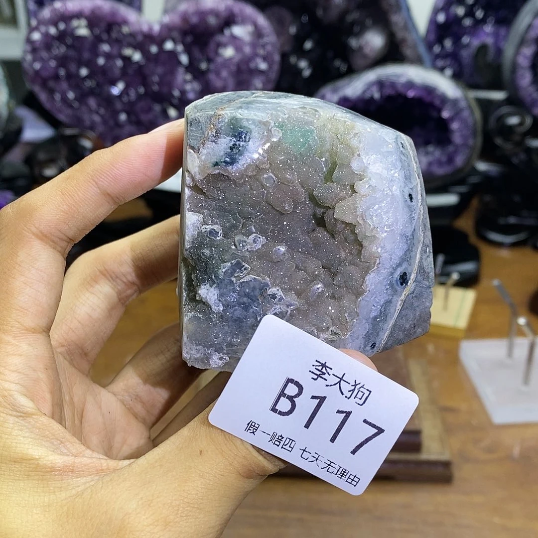 未镶嵌大型摆件（非配饰）紫晶