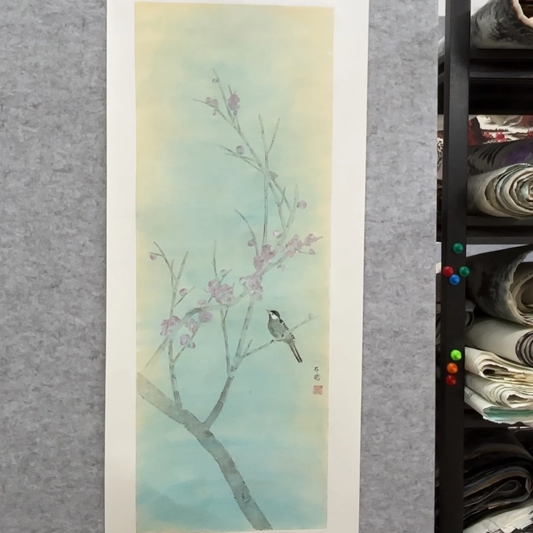 国画花鸟等多种鸟类的