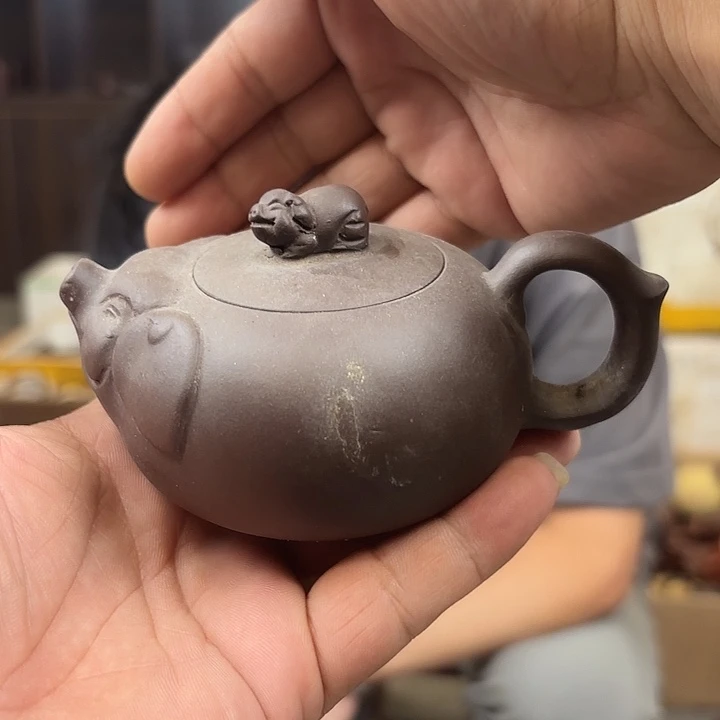 茶壶紫砂紫砂原矿11111