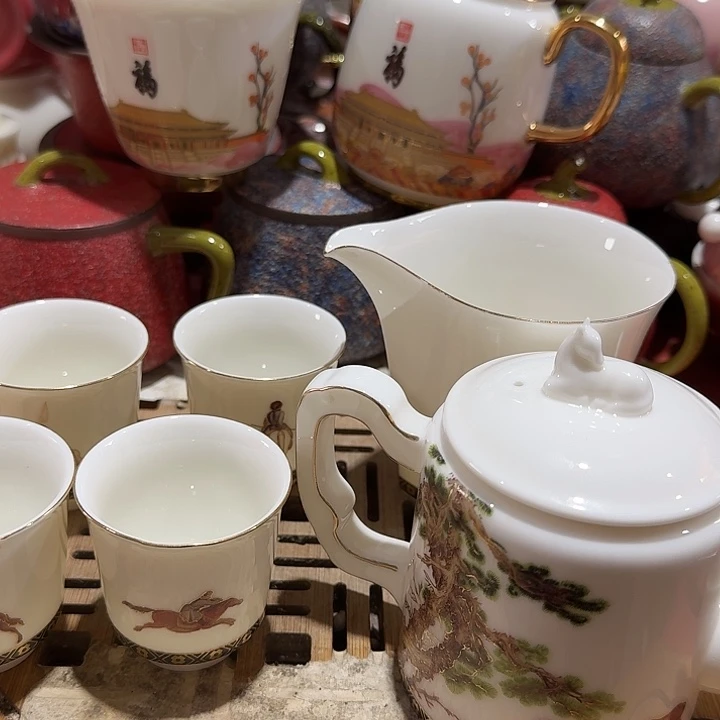 瑕疵茶具，介意勿拍