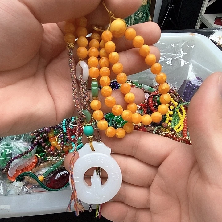 石英岩玉未镶嵌所见即所得 一物一拍