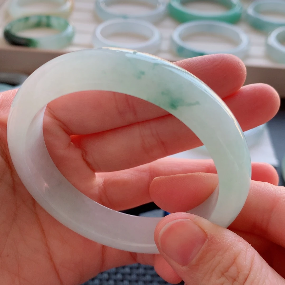 未镶嵌手镯翡翠7号-58.5