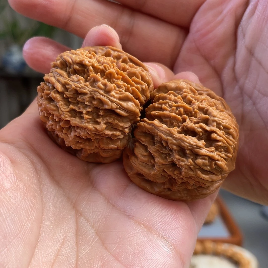 桃核把件42尺全品137狮子头CN0629已打底