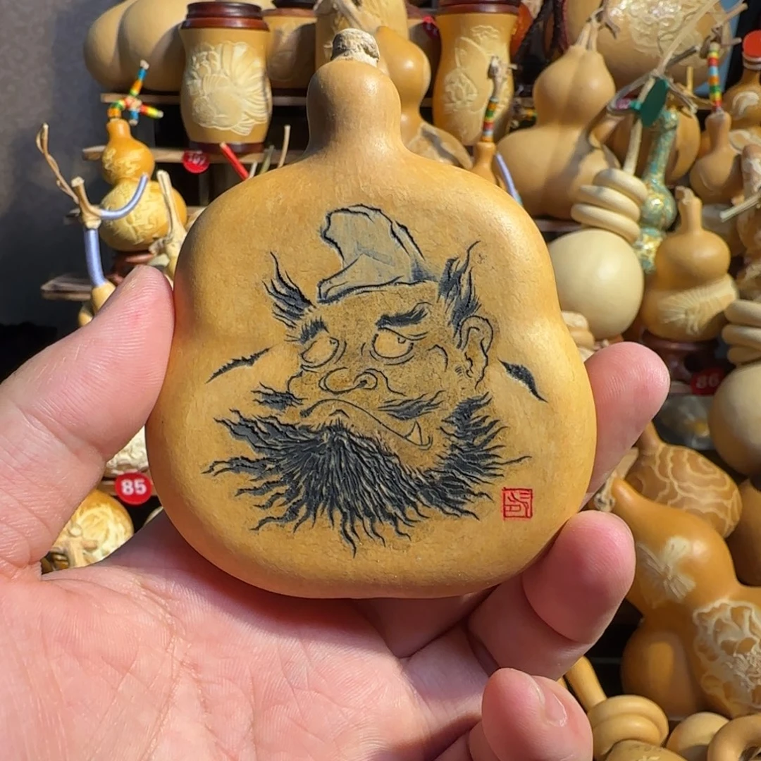 有机玻璃钟馗墨客放漏