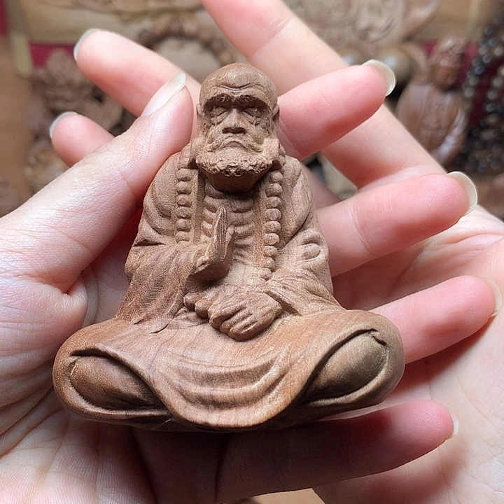 檀香木手串/手链达摩瑕疵