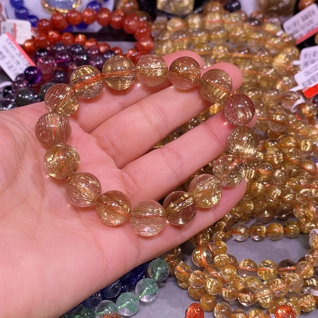 未镶嵌手链水晶金钛晶13