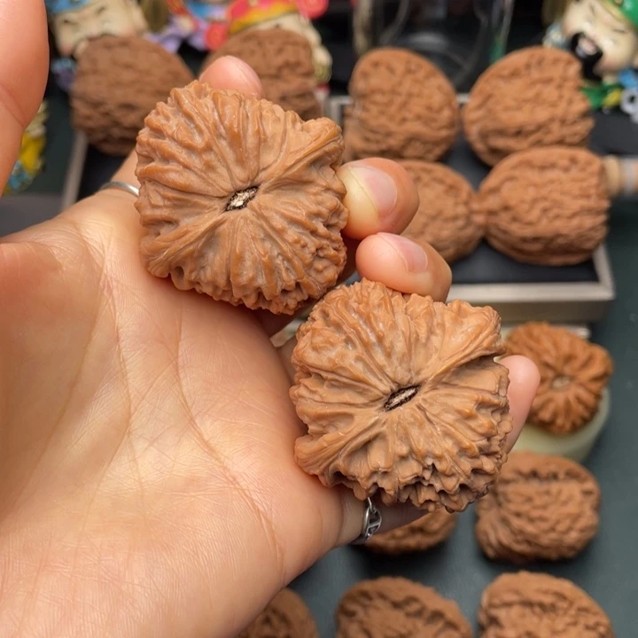 吊坠文玩核桃434541尺大肚麻团复刻底