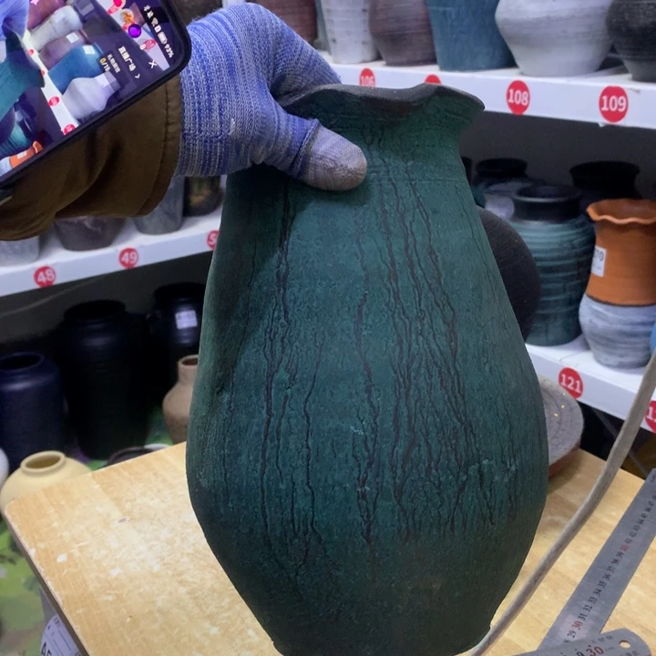 【闪购商品】红陶微瑕默认打孔高26口12