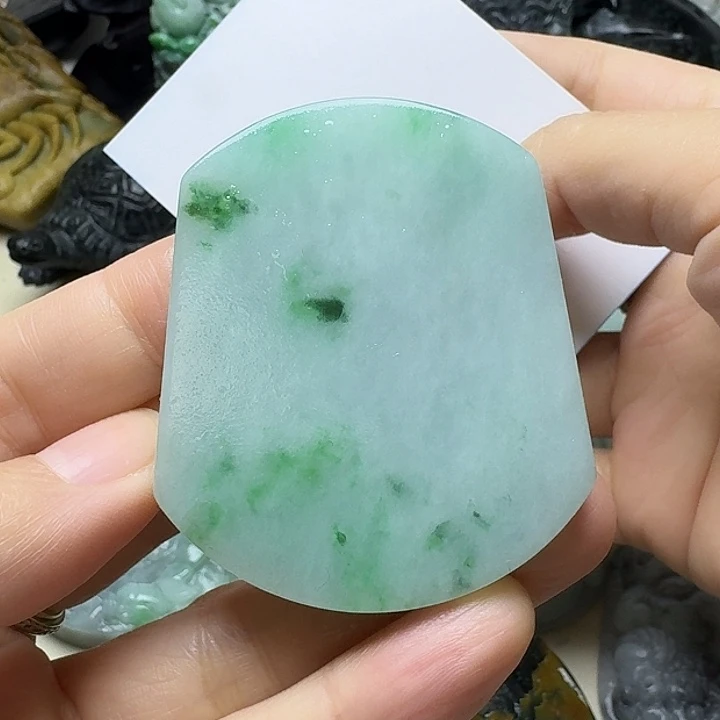 定制翡翠未镶嵌毛货