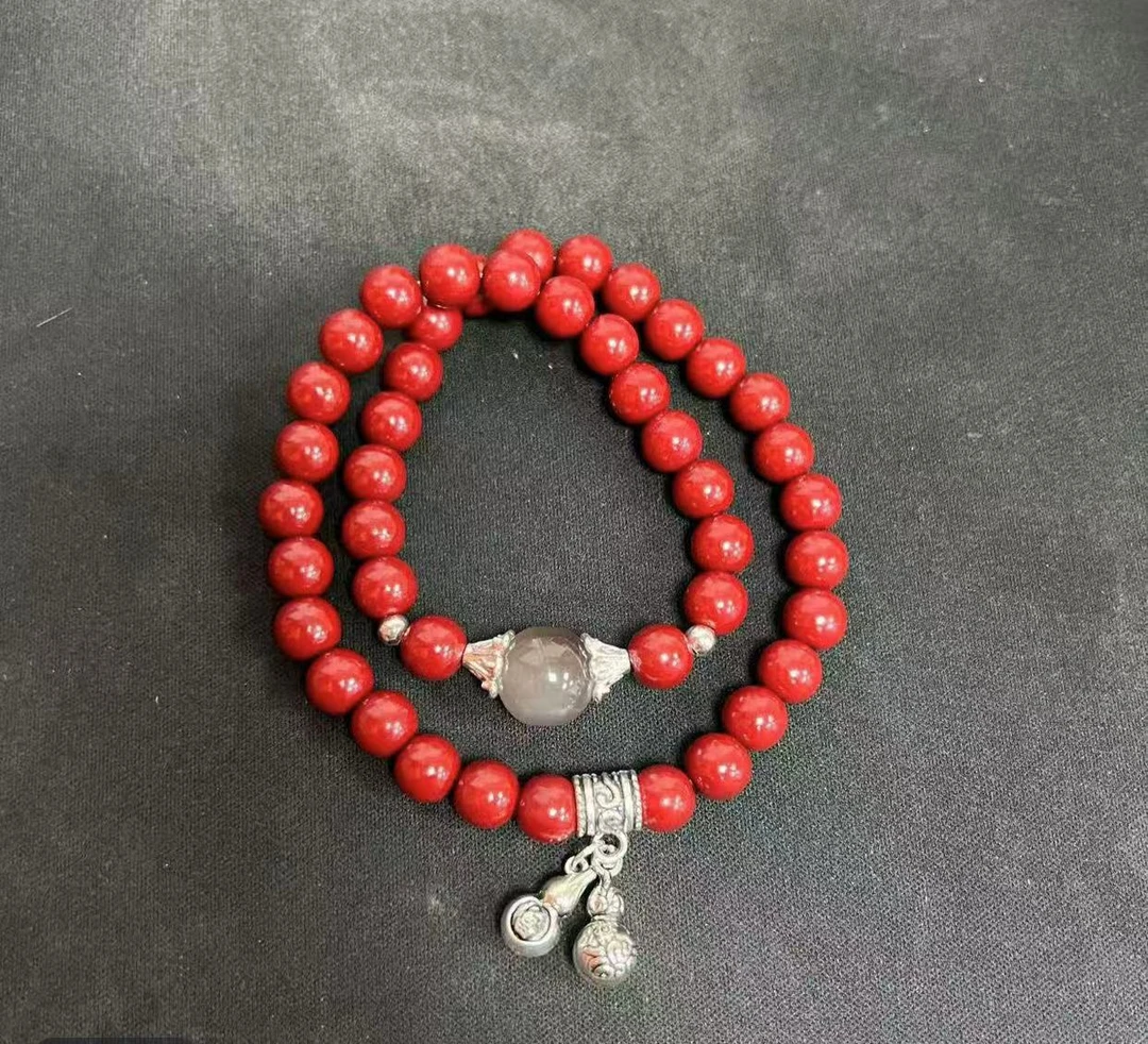 含辰砂工艺品 XY  156精品手串（无礼盒）