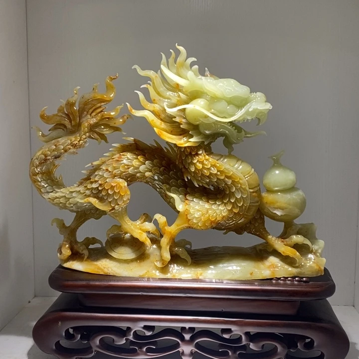 未镶嵌蛇纹石玉（覆膜）珠宝奇石