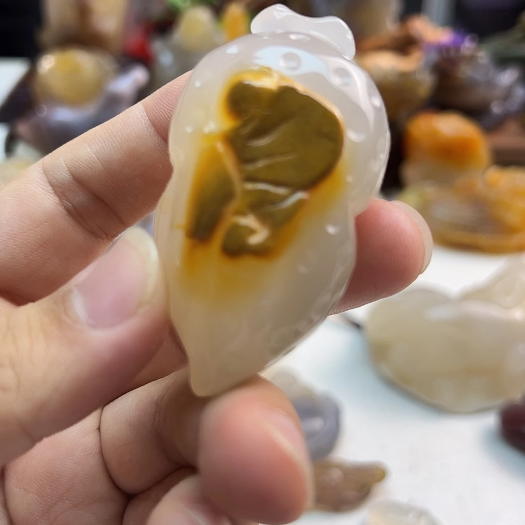 玛瑙/玉髓未镶嵌颈饰