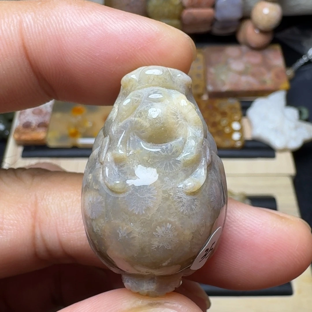 硅化玉未镶嵌纯天然色有机玉石保真色