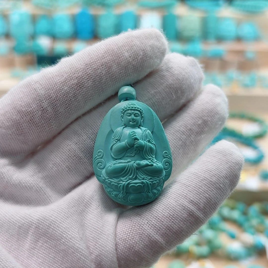 绿松石未镶嵌珠宝奇石