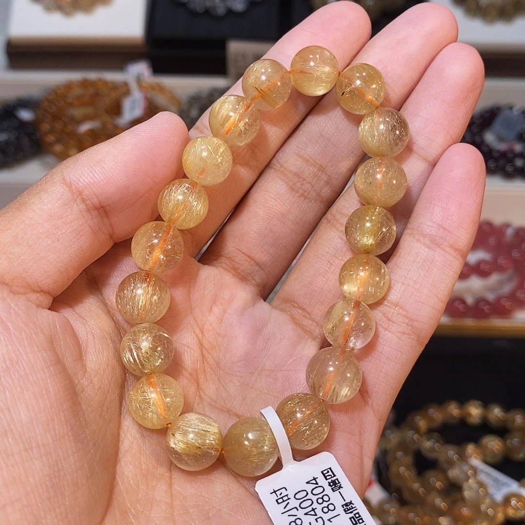 未镶嵌手链发晶发晶9.8mm