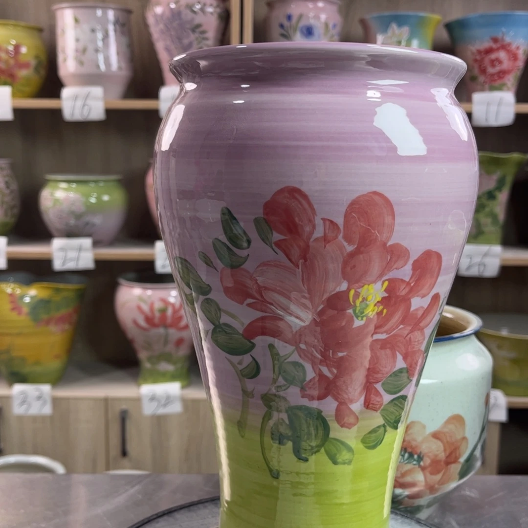 景德镇陶瓷花盆花盆