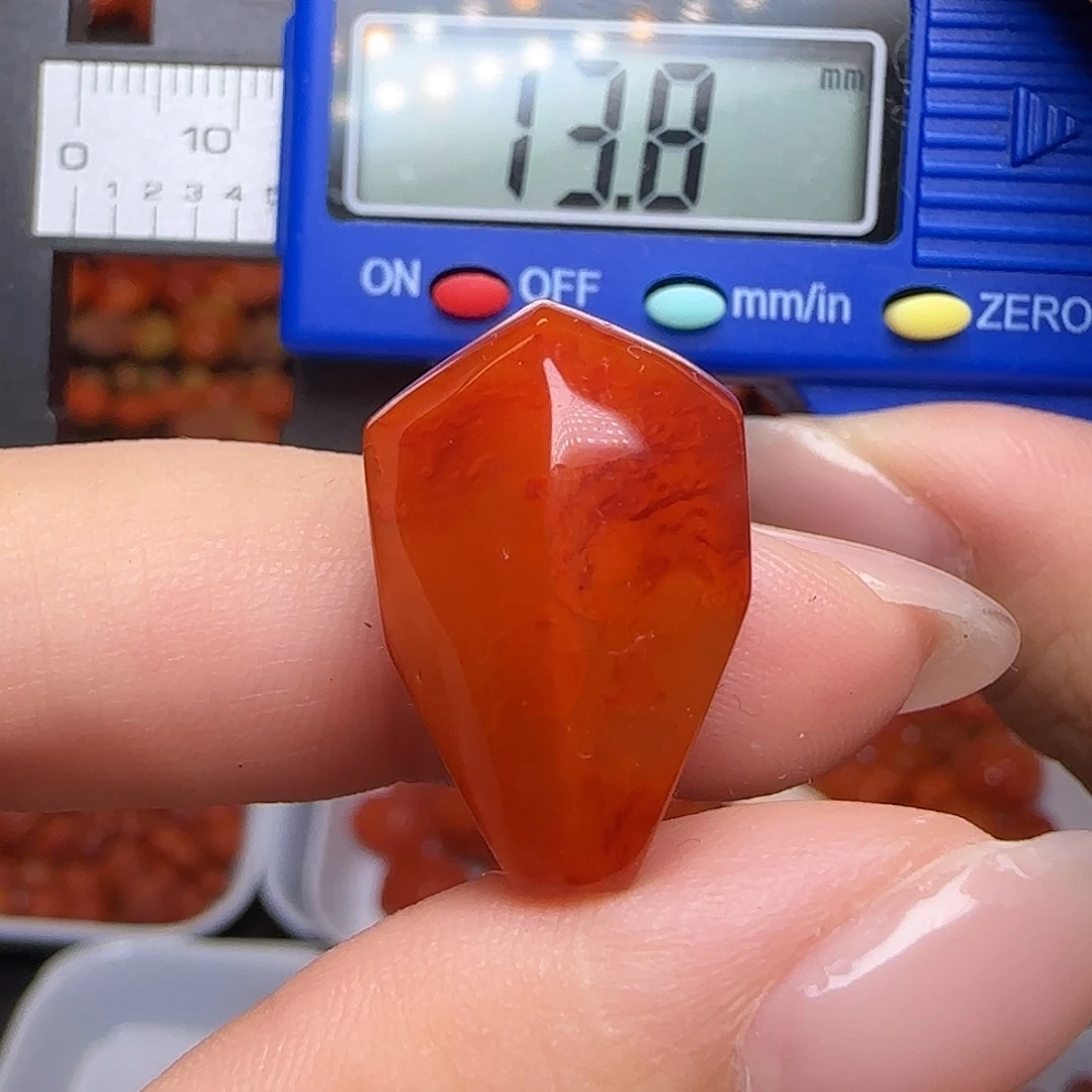 南红玛瑙未镶嵌吊坠(不含链)