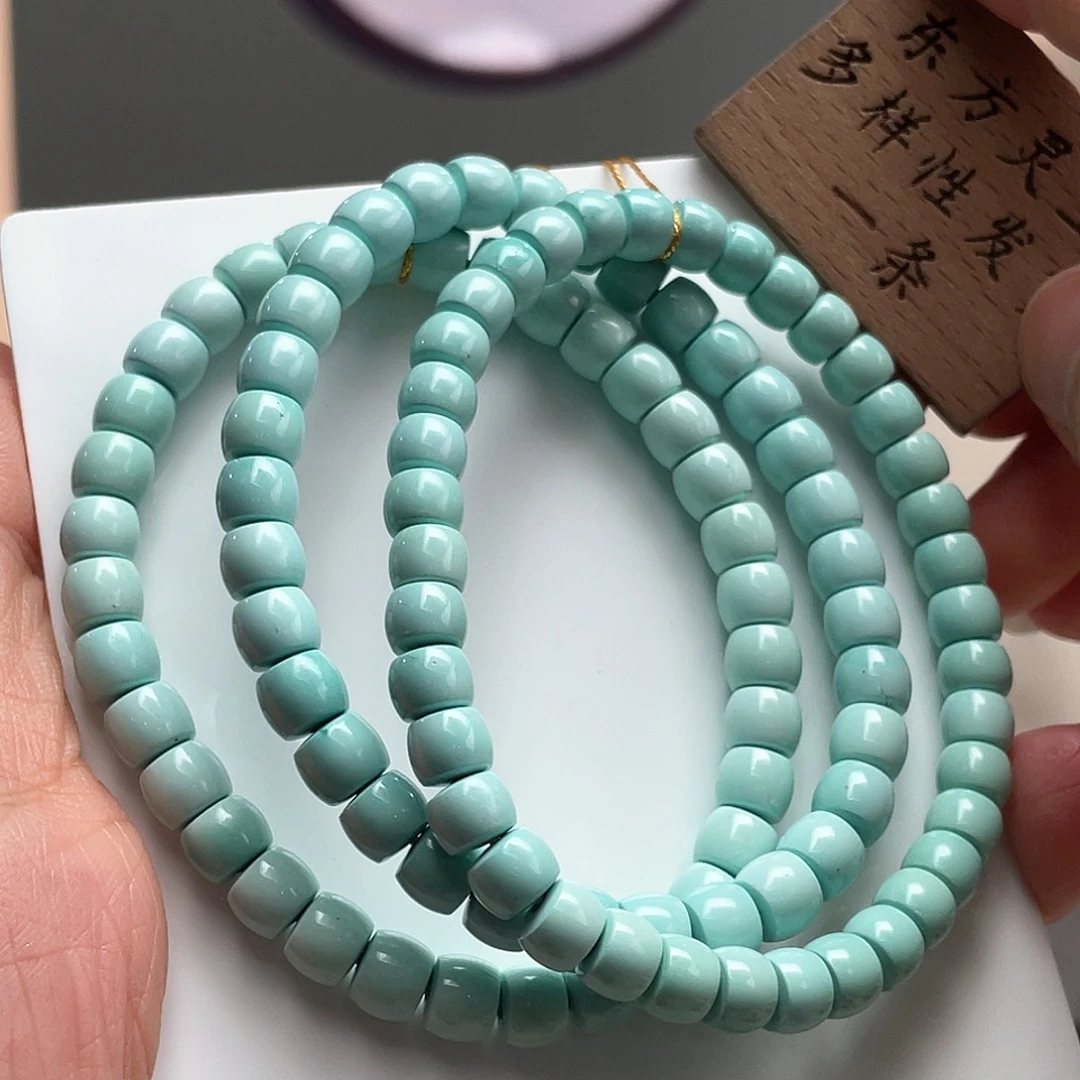 绿松石未镶嵌颈饰