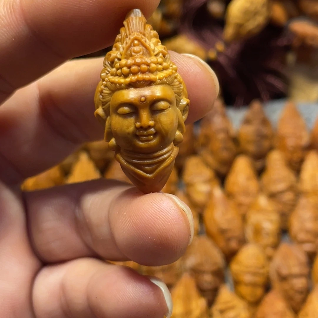 手串/手链橄榄核观音头320