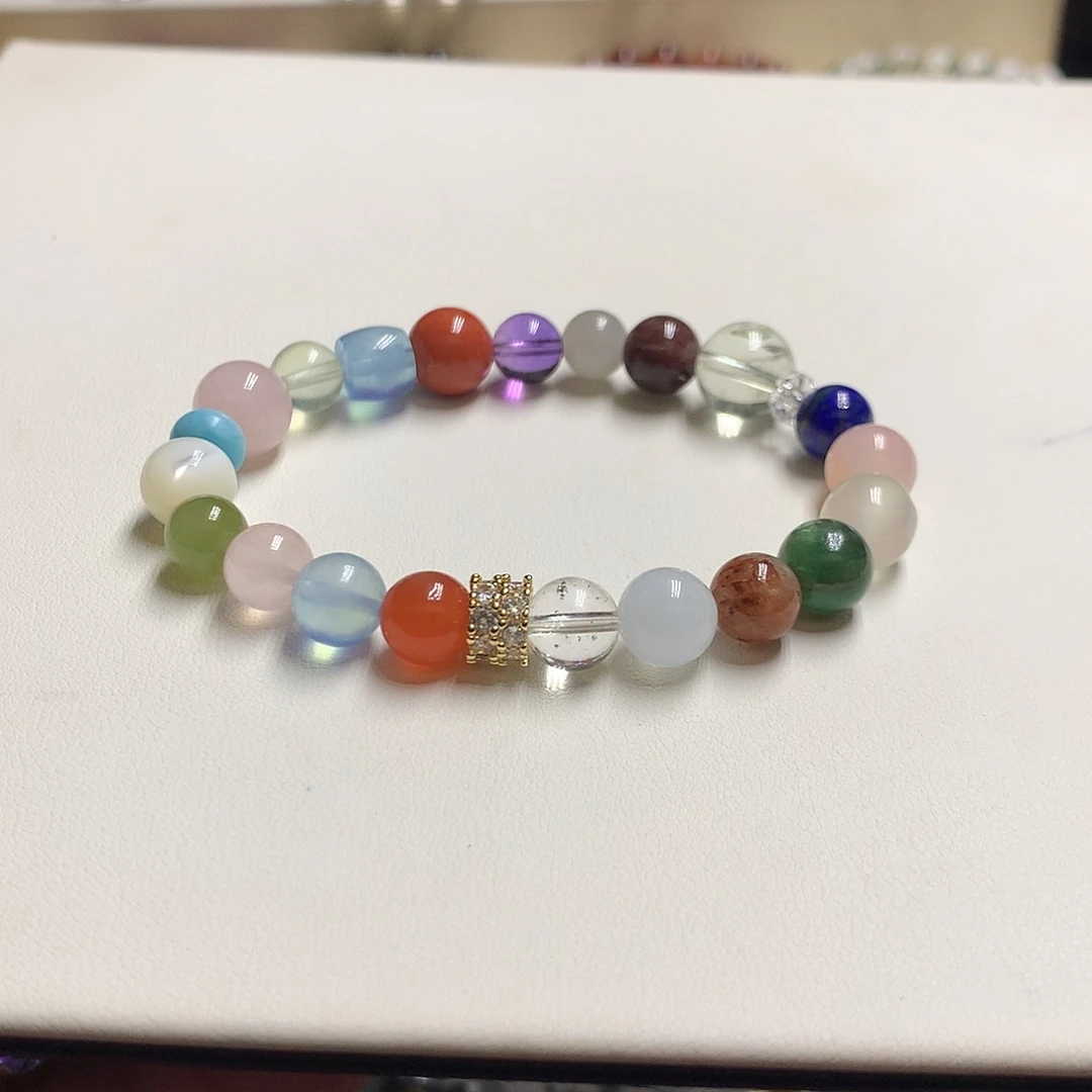 水晶手链未镶嵌多宝