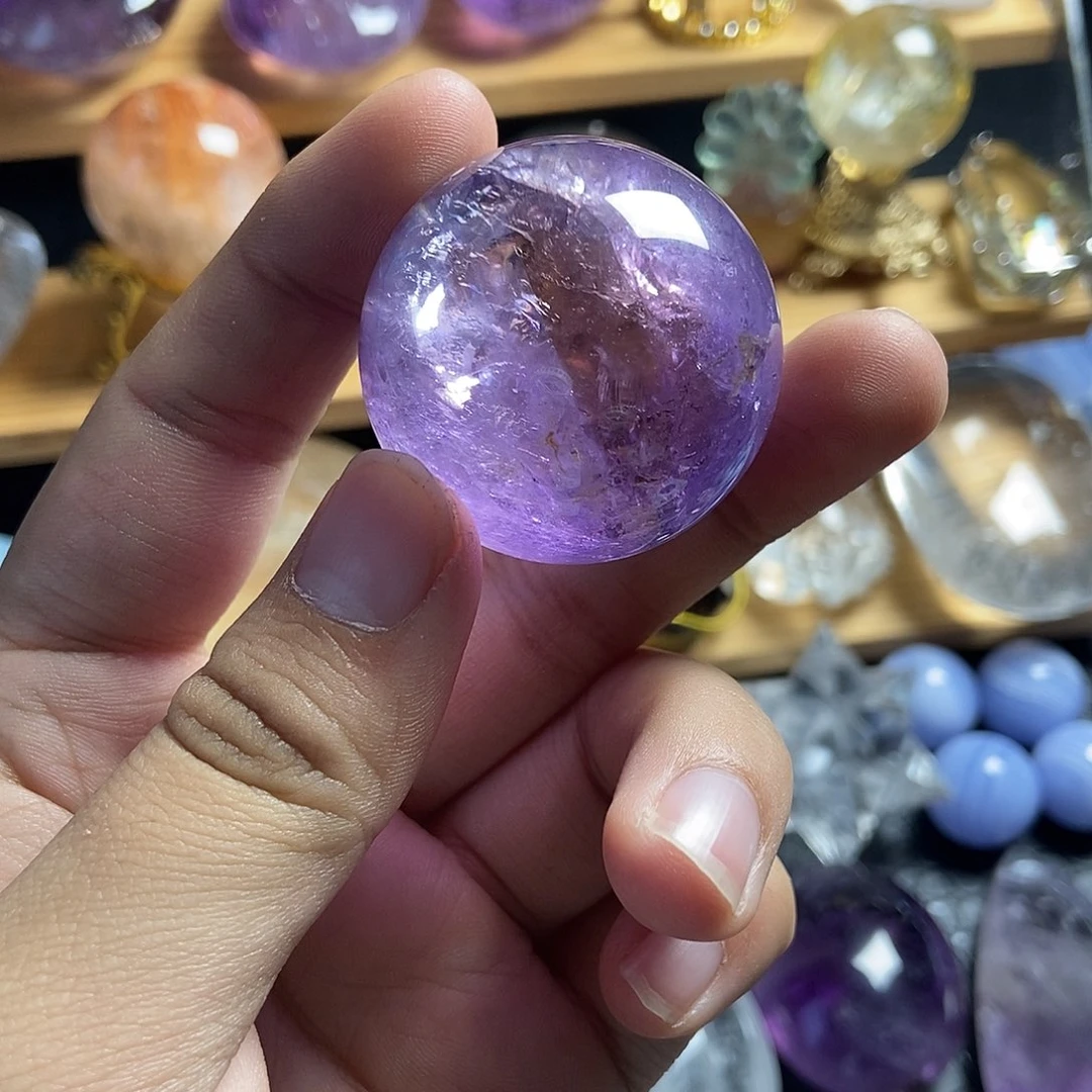 未镶嵌水晶珠宝半成品