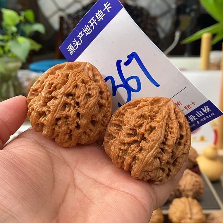 文玩核桃把件44全品大粗筋367号