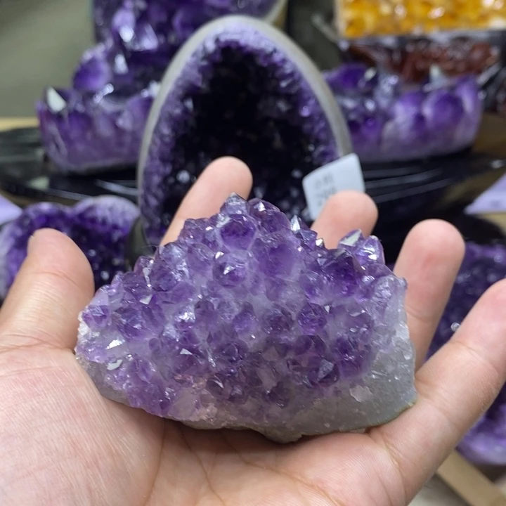 未镶嵌紫晶大型摆件（非配饰）