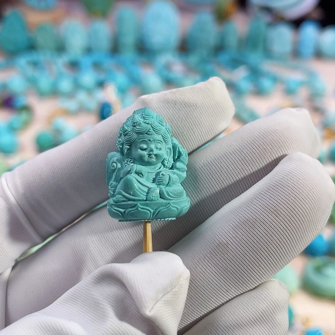 绿松石珠宝奇石未镶嵌