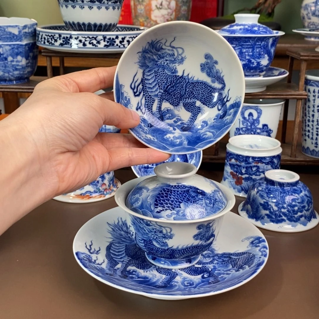 景德镇陶瓷手工手绘