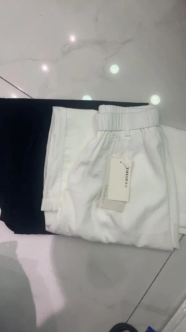 25105微弹薄款直筒裤夏季休闲裤长裤女士沙丘废土风