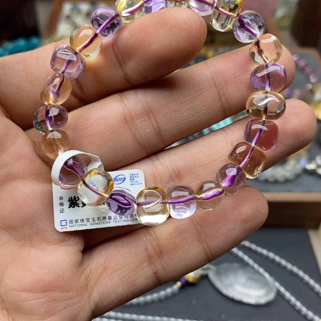 水晶手链未镶嵌随形