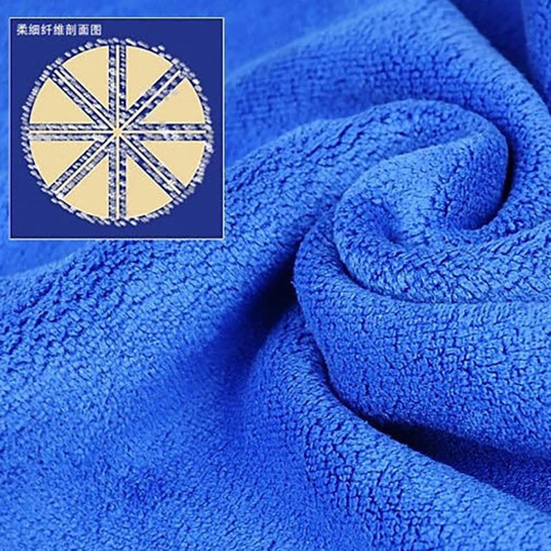 清洁抹布细纤维多功能洗车巾不伤车漆细腻吸水毛巾车用擦车加厚
